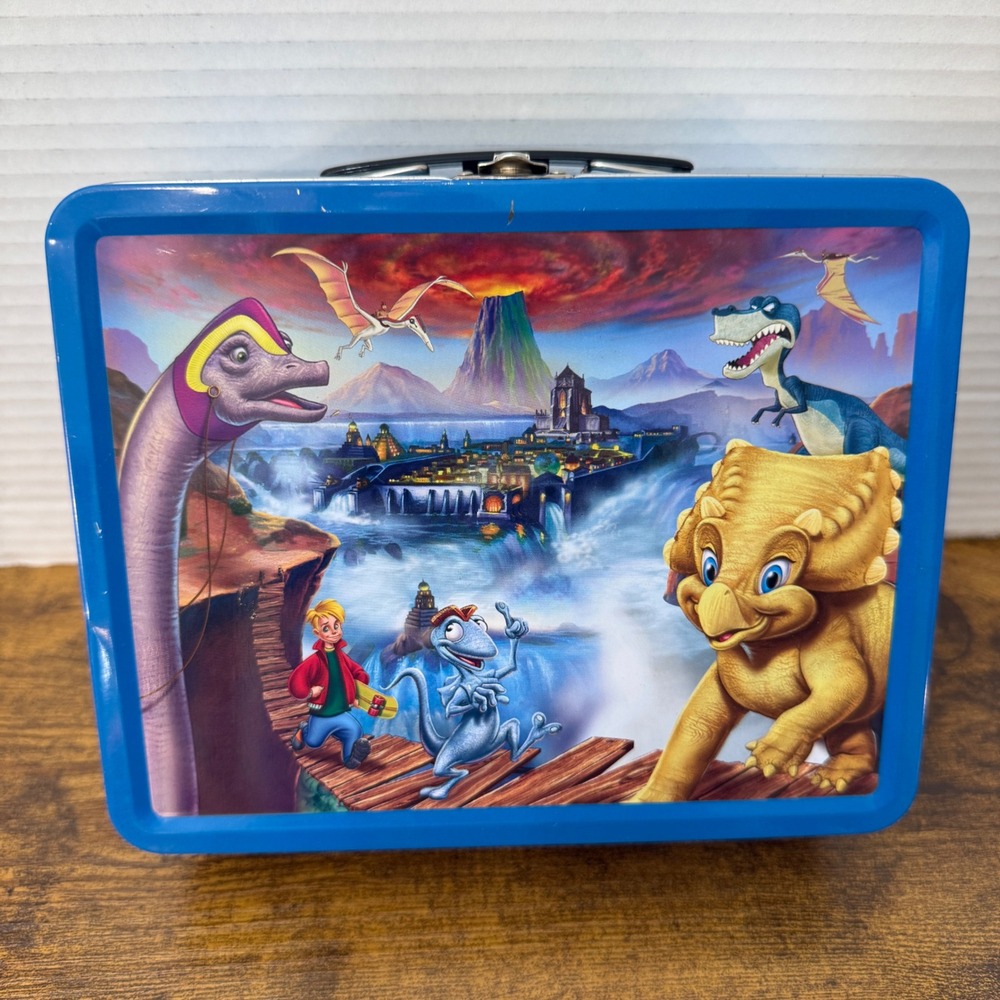 Y2K Dinotopia Quest for Ruby‎ Sunstone Lunch Box Dinosaur Island Land BeforeTime